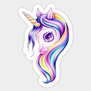 Candy Pop Unicorn Sticker